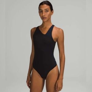 NWOT Lululemon asymmetric bodysuit